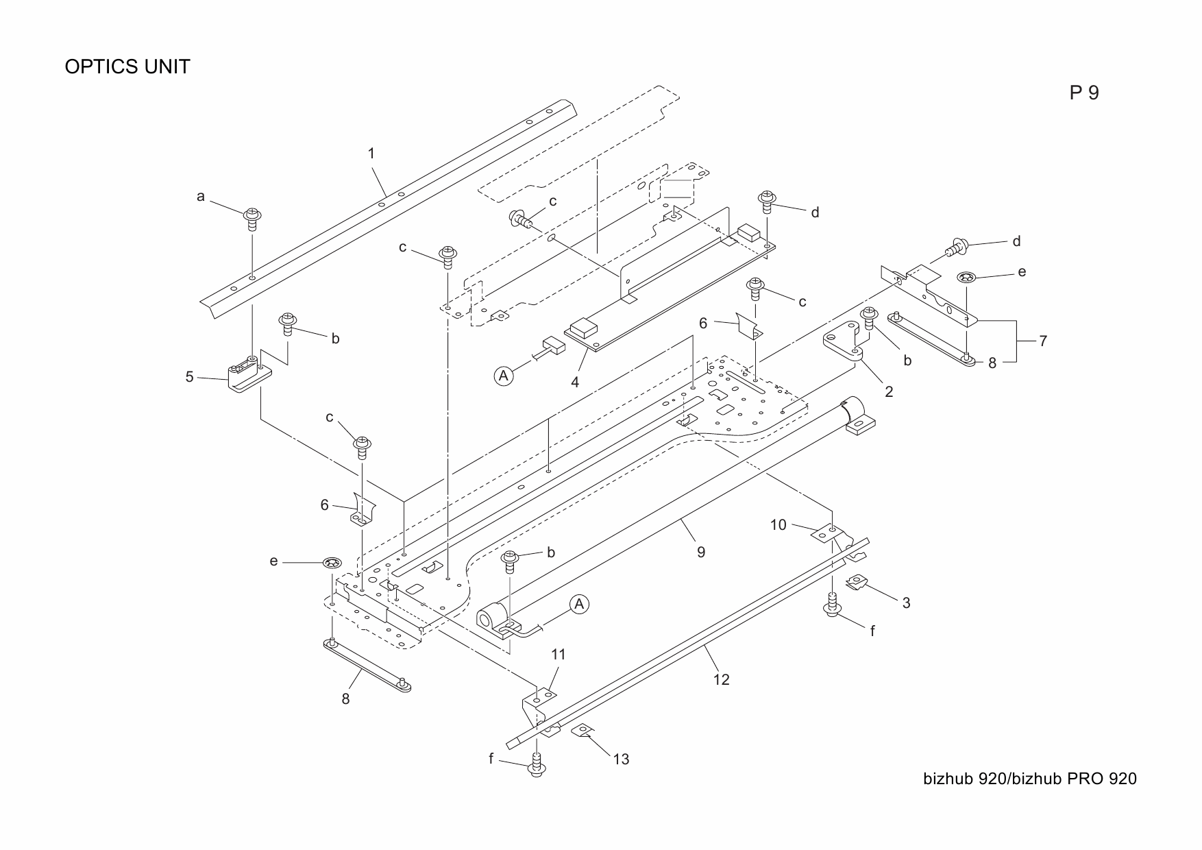 Konica-Minolta bizhub-PRO 920 Parts Manual-6